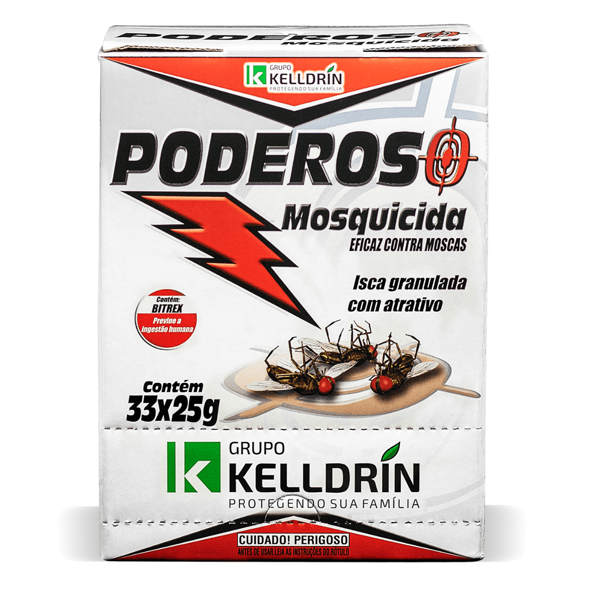 PODEROSO MOSQUICIDA DISPLAY 33X25G | Sempre Marcas Distribuidora