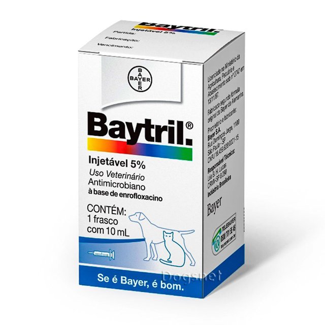 Baytril Injetável - Antibiótico