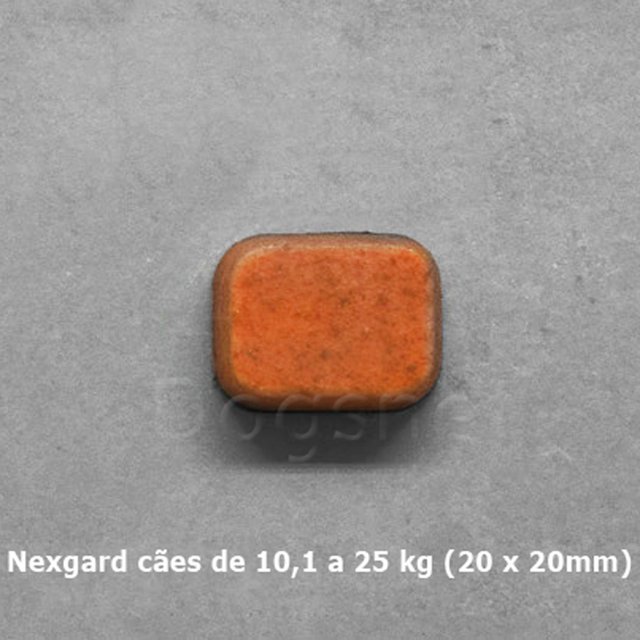 Nexgard Cães De 10,1 A 25kg 3 Tablet Antipulgas Carrapatos