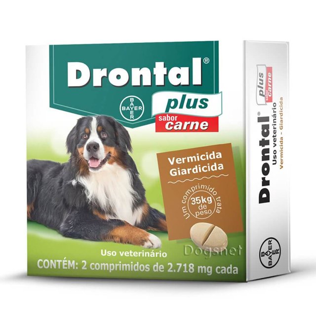 Drontal Plus – Vermífugo para Cães