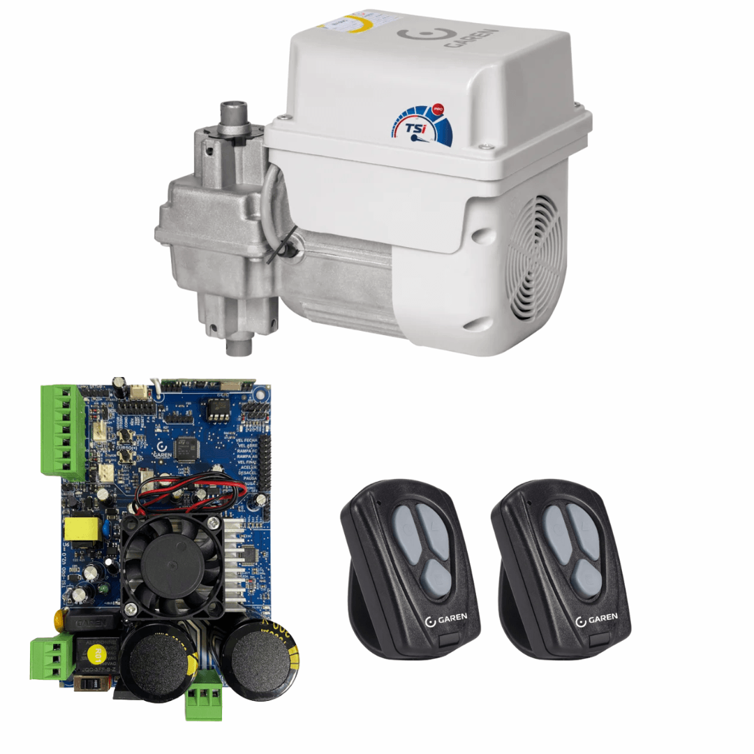 Motor robusto e potente para port&otilde;es de at&eacute; 250Kg