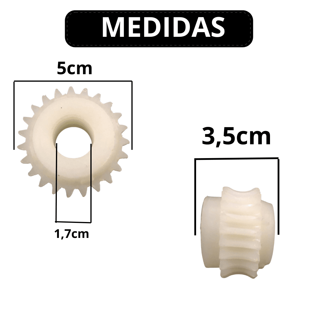 Pe&ccedil;a fabricada em nylon de alta resist&ecirc;ncia