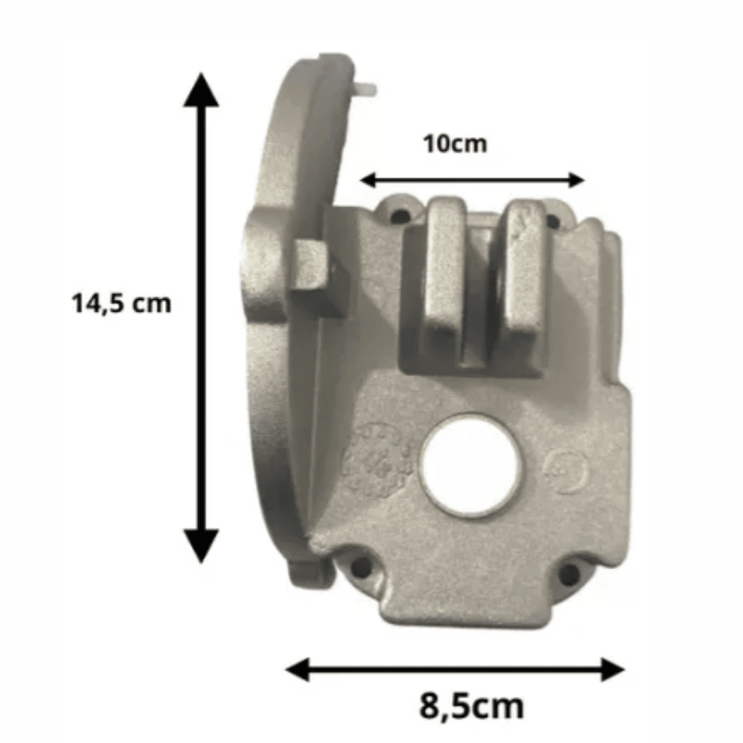Detalhe do interior e do acabamento da Carca&ccedil;a de Alum&iacute;nio.
