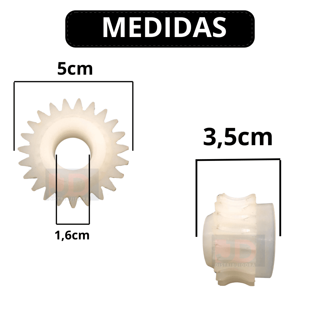 Funcionamento suave e preciso do motor