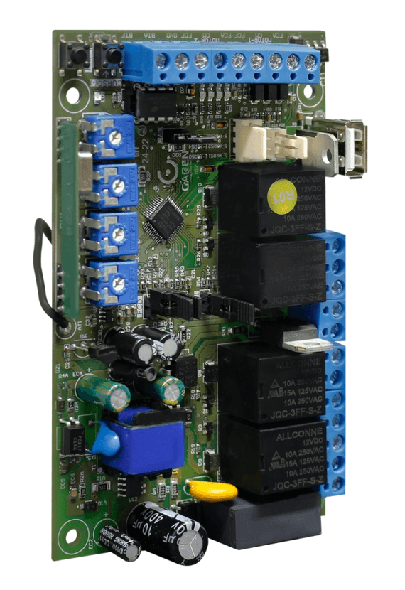 Imagem da Central de Comando Garen para Motor Pivotante Dupla AC