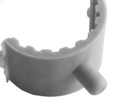 Vista frontal da Prote&ccedil;&atilde;o da Bucha de Ferro Garen