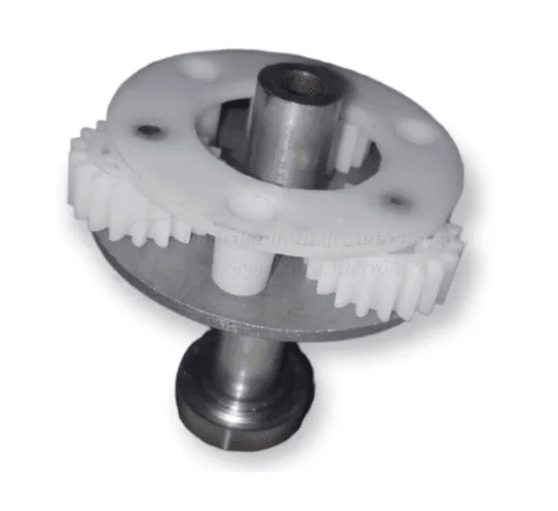 Vista frontal do Conjunto de Engrenagem Planet&aacute;ria Garen