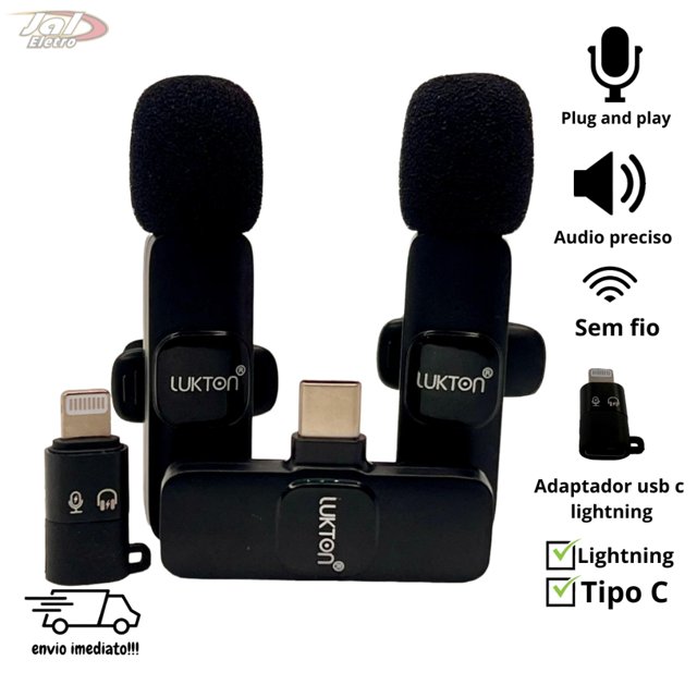 Microfone Lukton k9-2in1 | JAL ELETRO