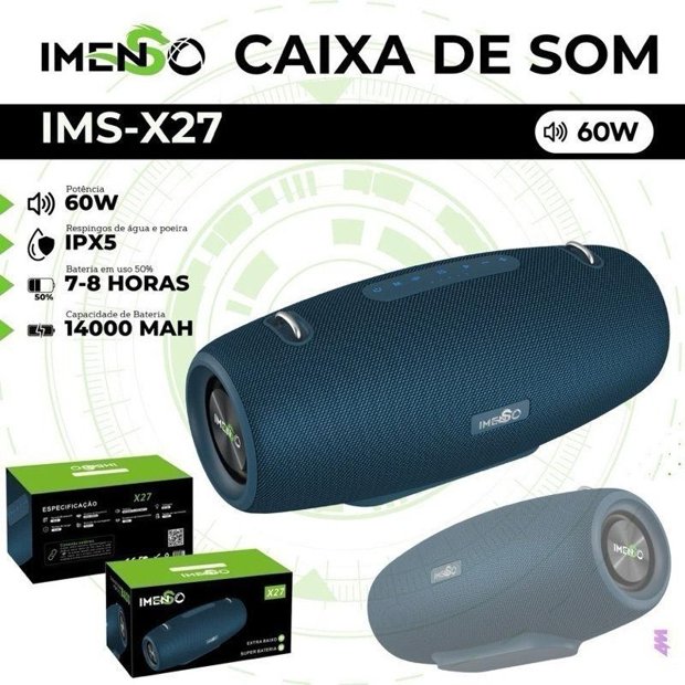 Caixa de som imenso X-27 | JAL ELETRO