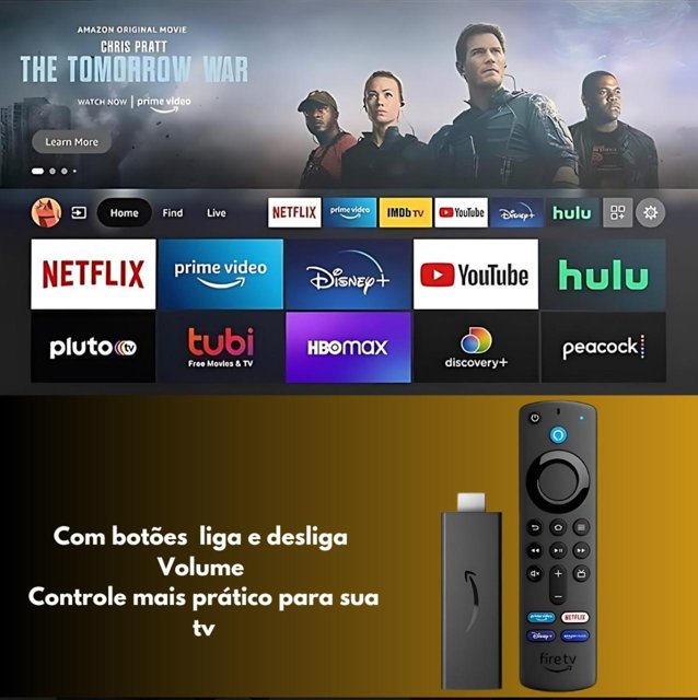 Fire Tv Stick 4k 3° geração | JAL ELETRO