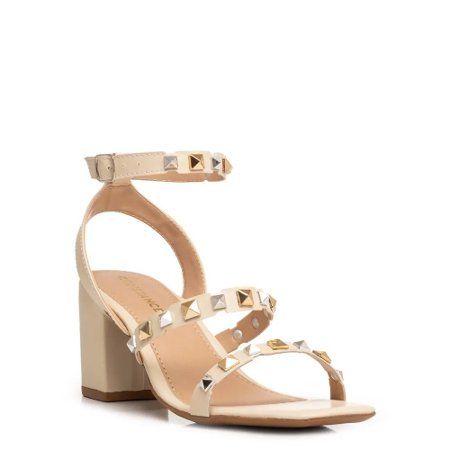 Sandália Off White Spikes Constance Usedeju