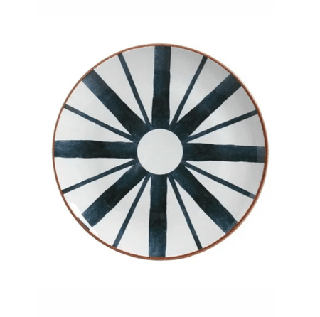 Prato Raso Stoneware Tropico Porto Brasil | Lojas Tenda