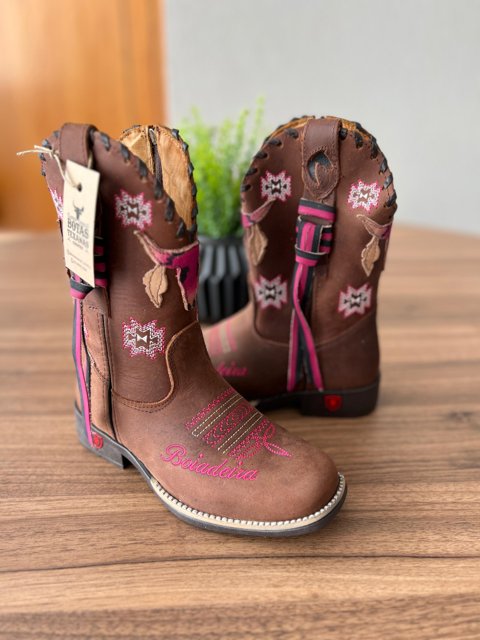 Boiadeira Botina Infantil Country Boiadeira Bota Infantil Feminina