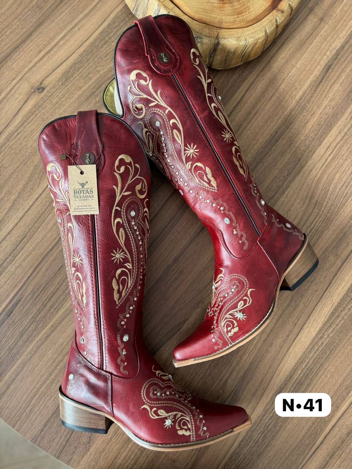 Texana Alice Over c/ Metais e Strass - Pronta Entrega Nº41