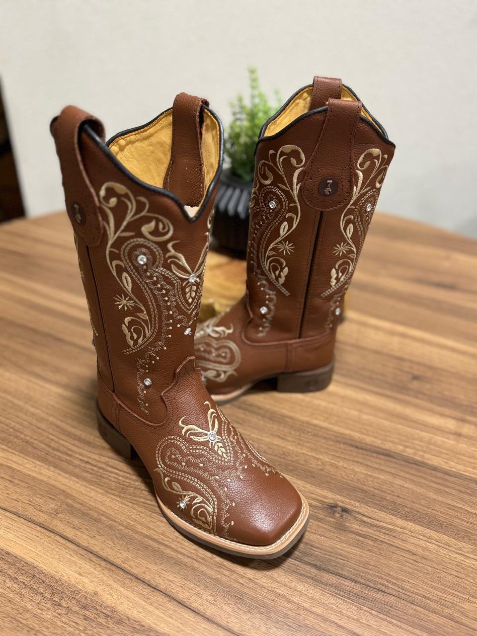 Texana Alice c/ Strass - Pronta Entrega Nº37