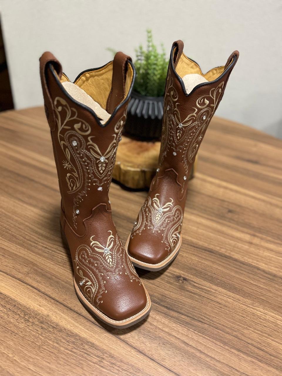 Texana Alice c/ Strass - Pronta Entrega Nº37