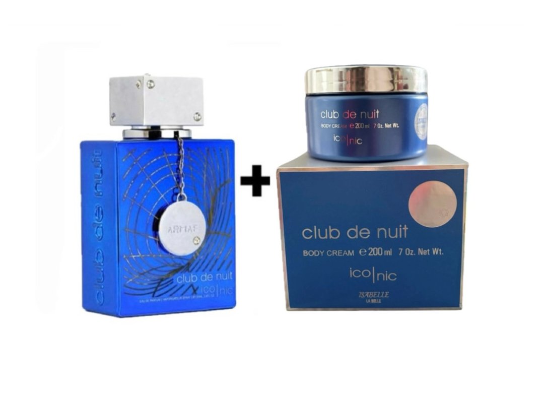 Combo Club de Nuit Iconic + Pasta hidratante Corporal concentrada