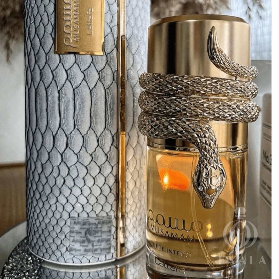 Musamam White Intense Lattafa 100ml | Exala Perfumaria