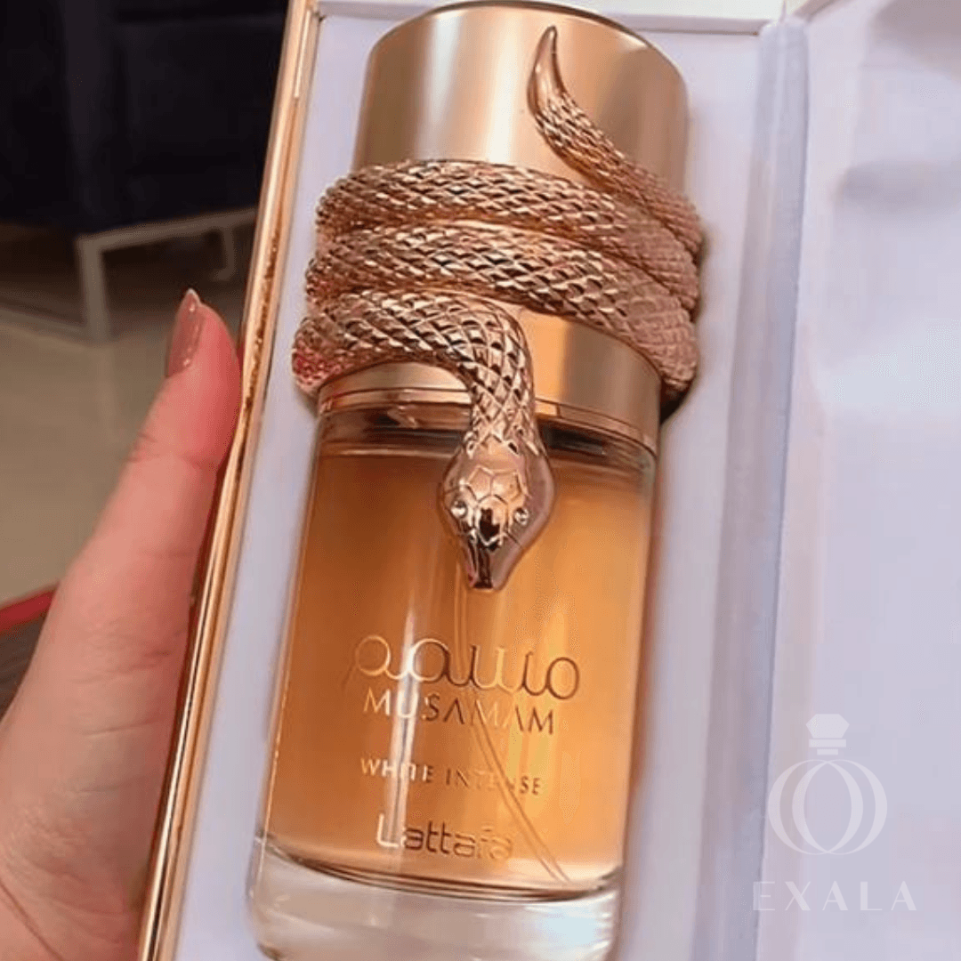 Musamam White Intense Lattafa 100ml | Exala Perfumaria