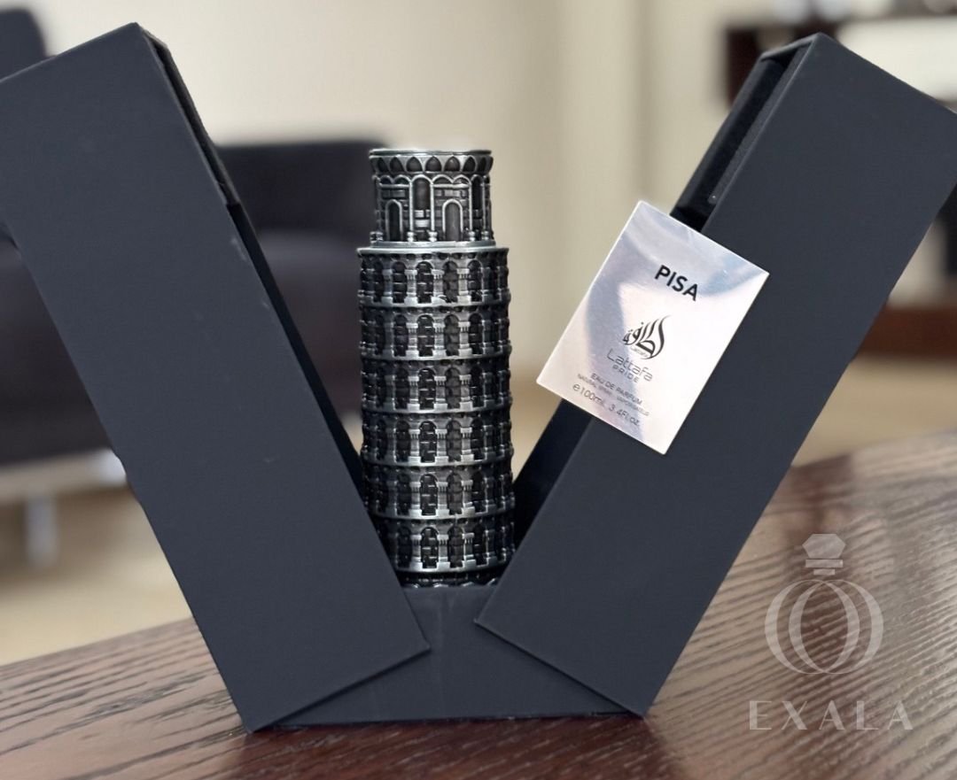 Perfume árabe masculino Pisa 100ml Lattafa EDP | Exala Perfumaria
