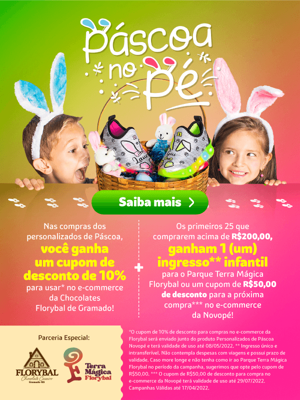 Novopé | Loja de calçados infantis | Site tênis e sapato infantil