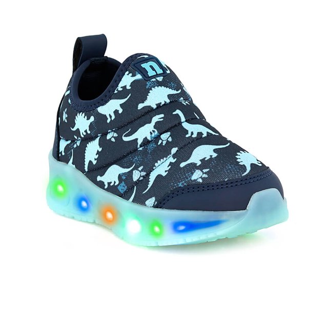 Infantil Masculino Tenis Infantil Kidy Com Led Tênis Infantil