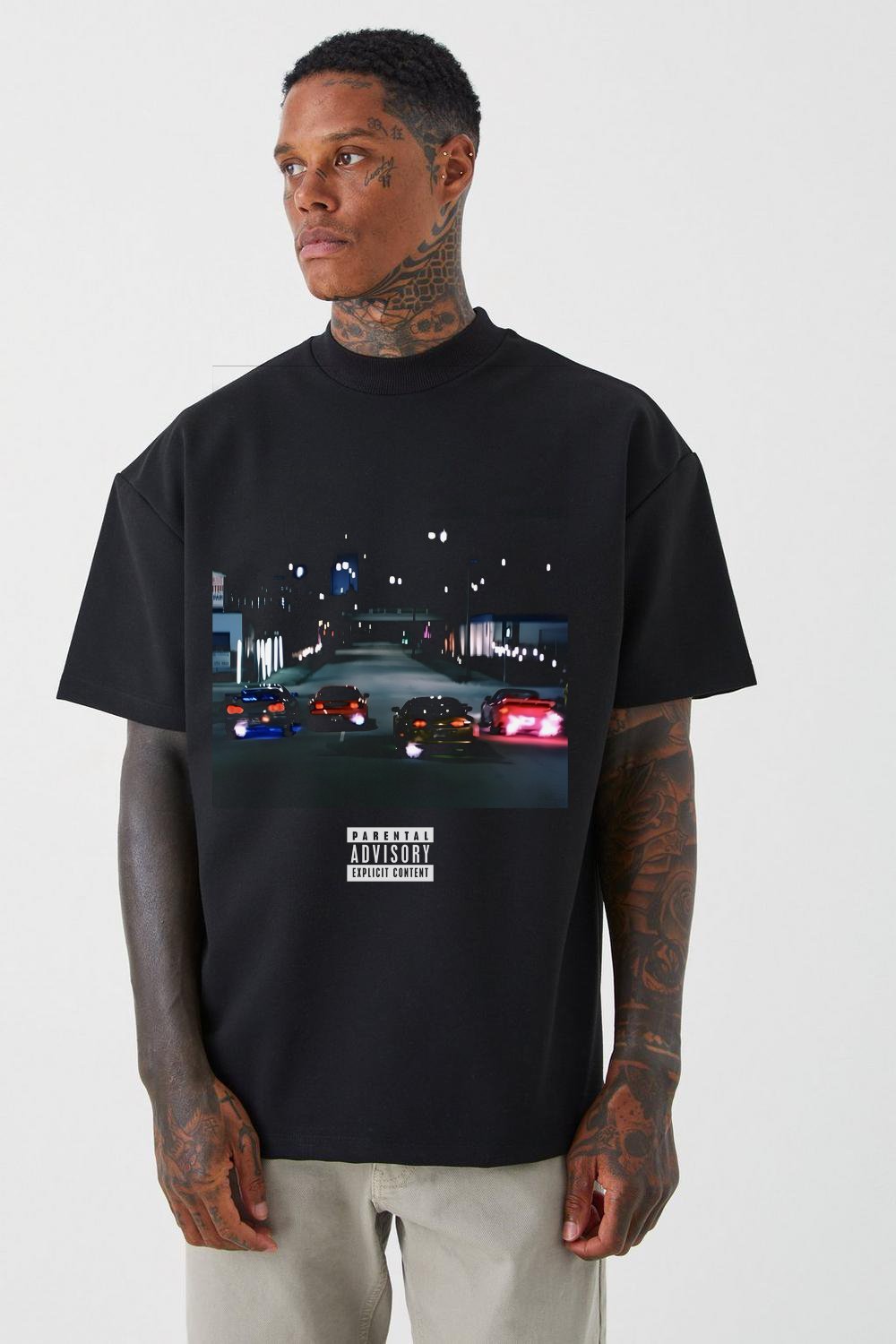 Camiseta Oversized The Fast and the Furious | Black Pill