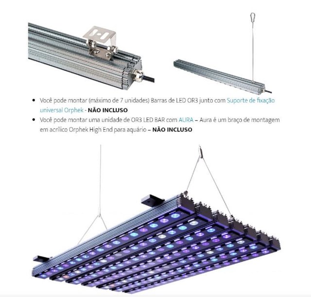 OR BARRA DE LED OR3 - 150 BLUE PLUS - 150 CM - ORPHEK