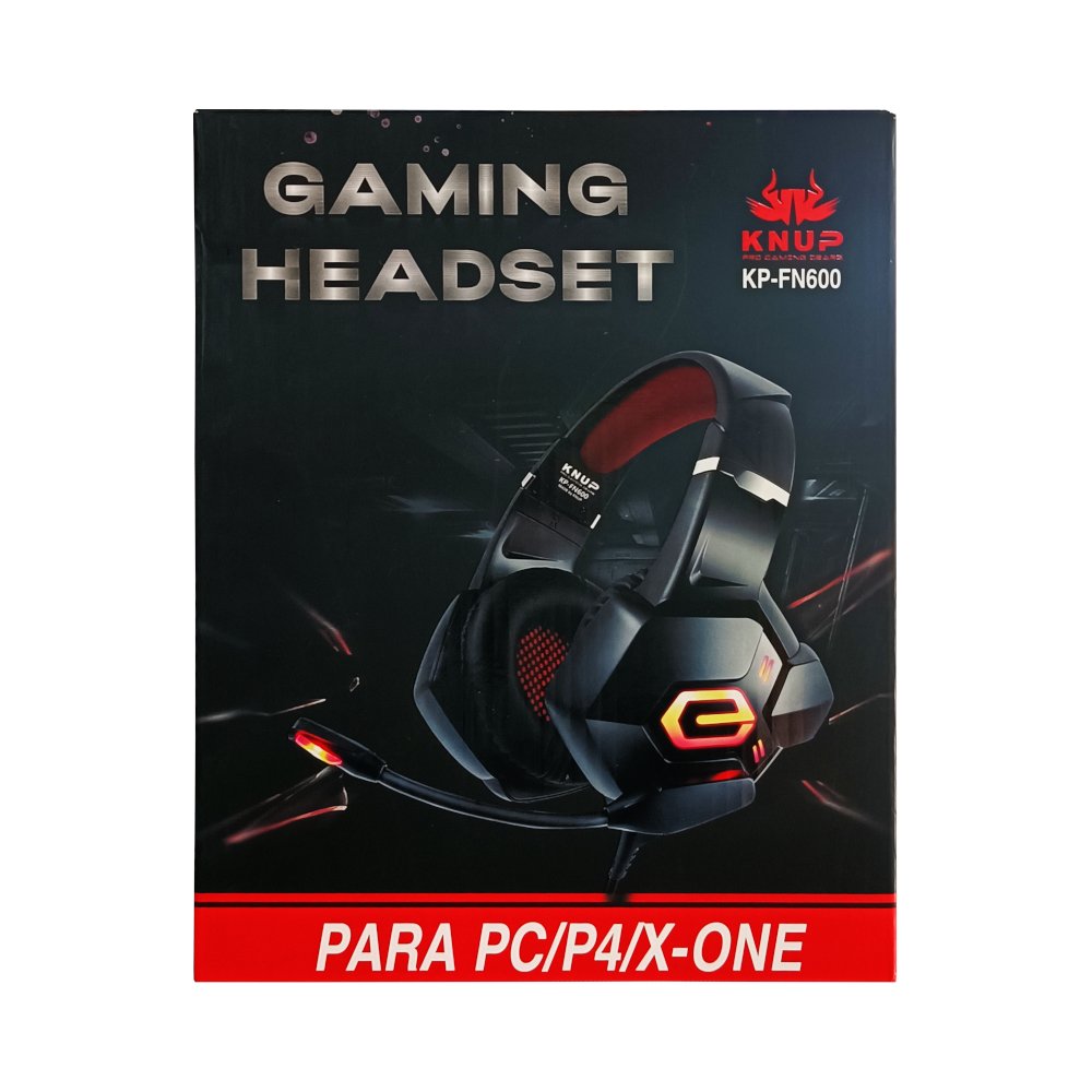 Fone de Ouvido Headset Gamer PC/Mobile/Consoles KP-FN600 Knup | 158 ...
