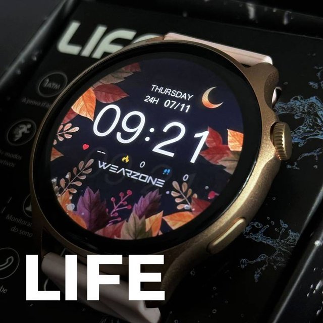 Relógio Digital Smartwatch Life A Prova D'Água Wearzone