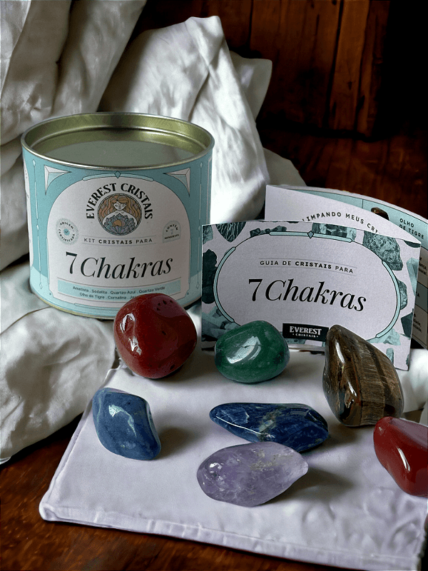 Kit de Cristais para os 7 Chakras | Everest Cristais