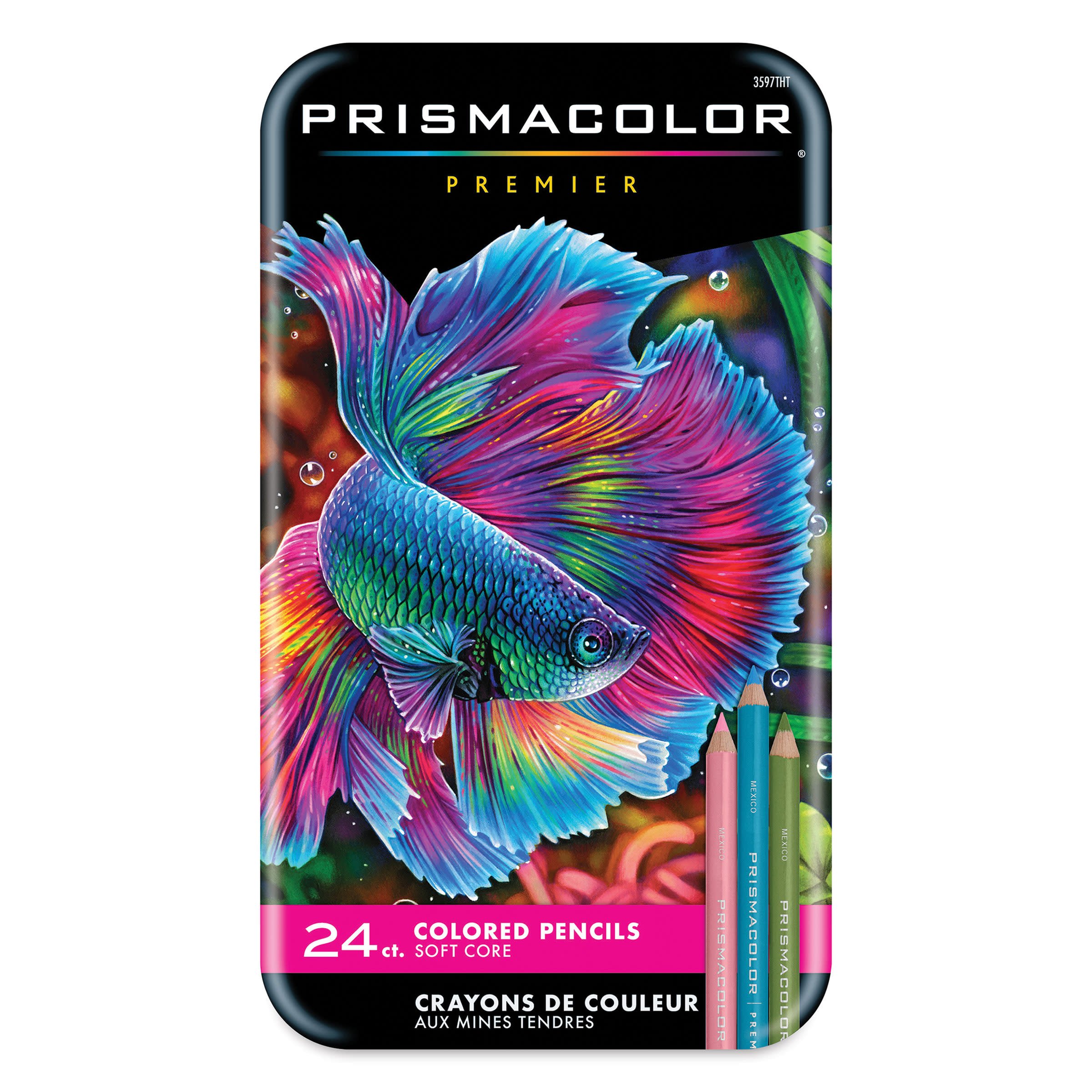 Prismacolor Premier Colored Pencils - Set of 24 Assorted Colors