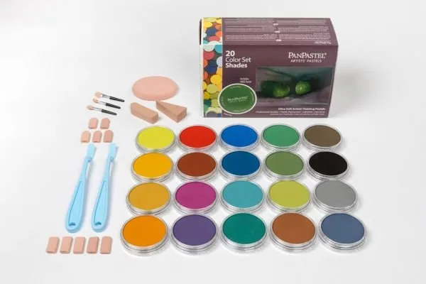PanPastel パンパステル 20色セット Estojo Pastel em Pastilha PanPastel Shades, Set of 20 | Loja de