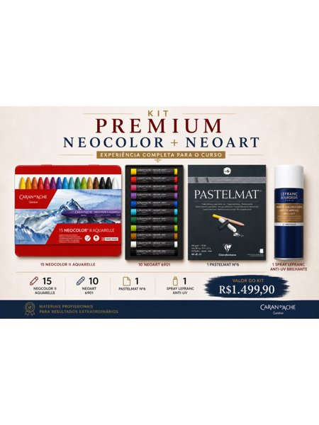 Kit Experiência Neoart + Neocolor Premium — Curso Incluso | Loja de ...