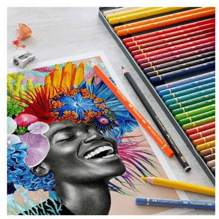 Lápis de Cor Polychromos 60 Cores, Faber-Castell | Podemos Lápis de Cor Polychromos 60 Cores, Faber-Castell | Podemos