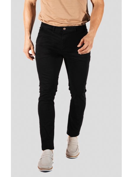 Calça Sarja RL Chino Stretch Slim Fit Preto Ralph Lauren NEW