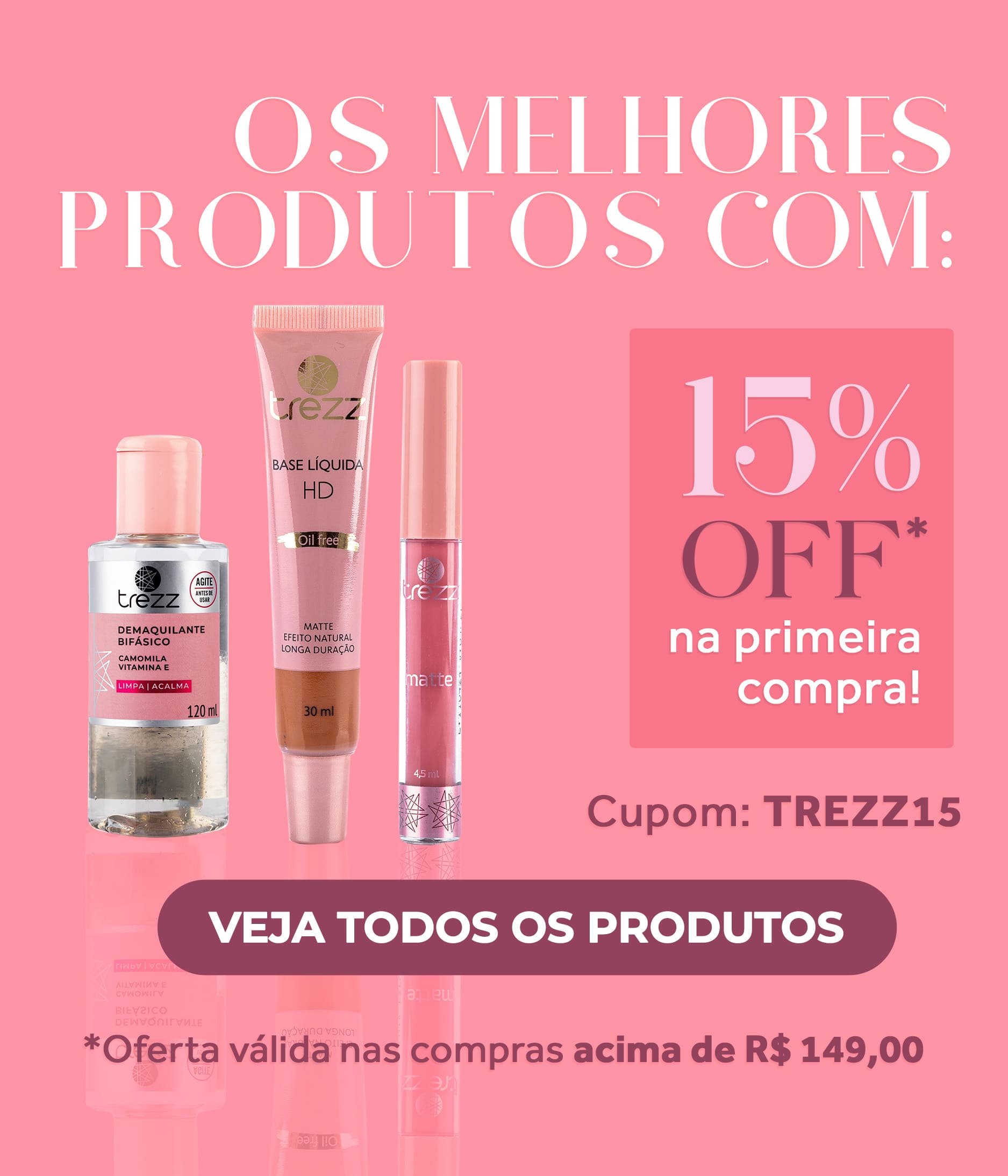 Trezz Cosméticos | Elegante e Acessível