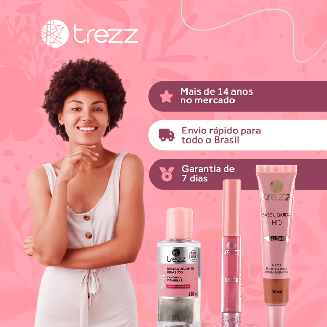 PÓ COMPACTO TREZZ MEL 11g | Trezz Cosméticos