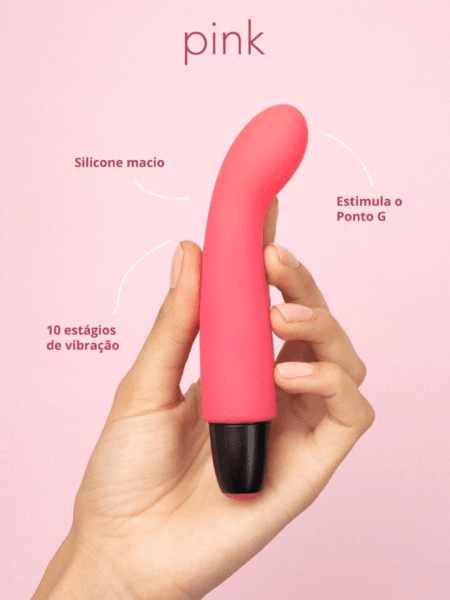 Cápsula Vibratória Go Vibe Pink Ponto G | Relaxe!