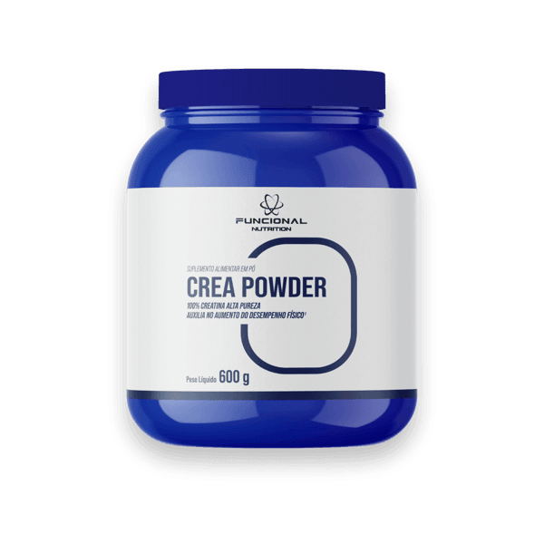 Crea Powder Funcional Nutrition - 600g | Força e Desempenho | Casa Ômega