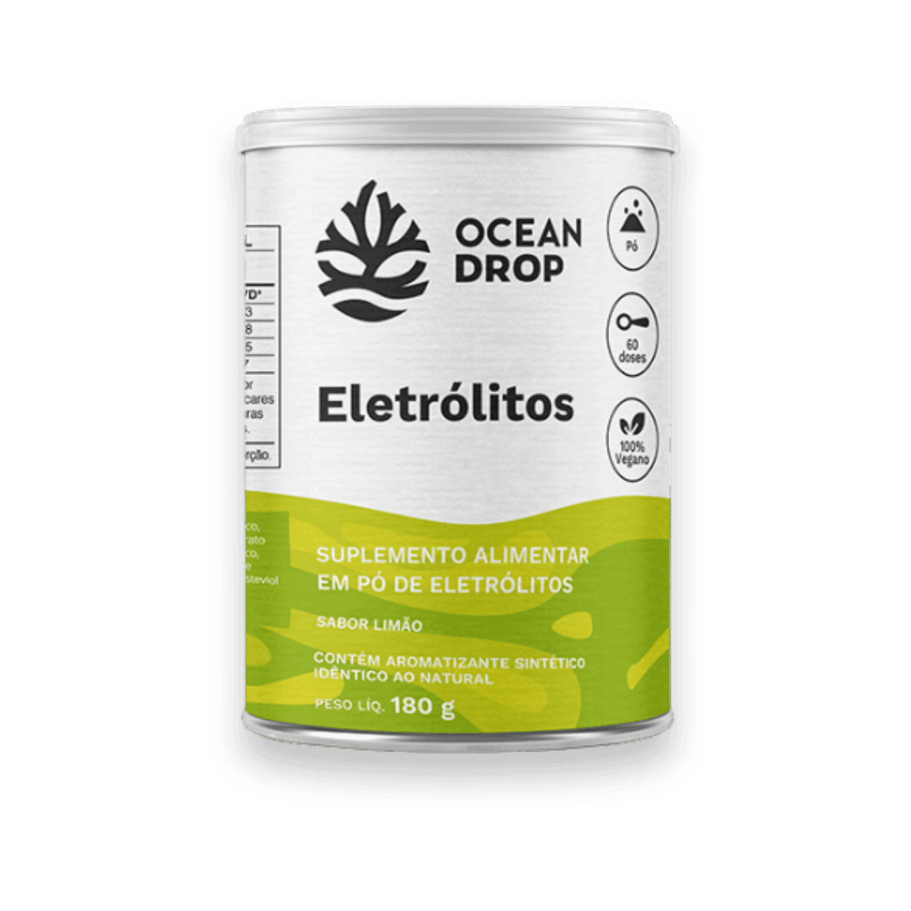 ELETROLITOS EM PO 60 DOSES 180G OCEAN DROP