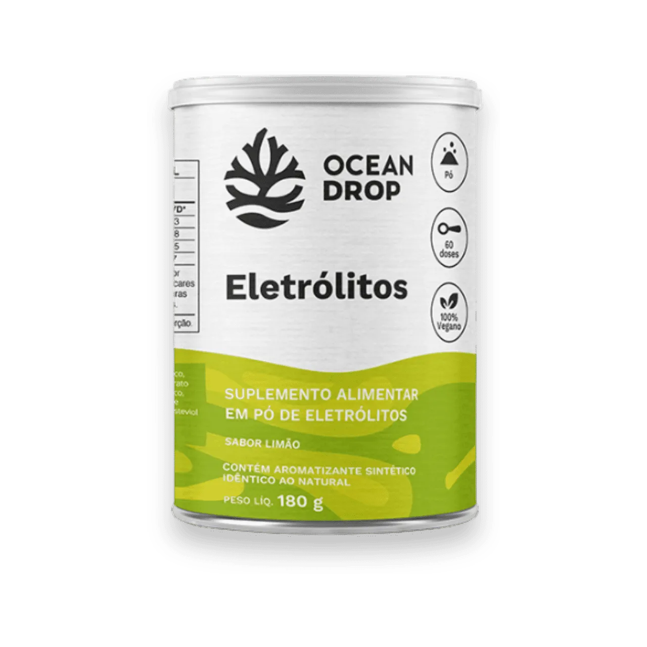 ELETROLITOS EM PO 60 DOSES 180G OCEAN DROP