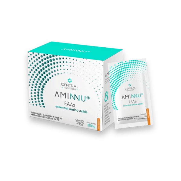 Aminnu Central Nutrition - 30 Sachês de 10g | Aminoácidos