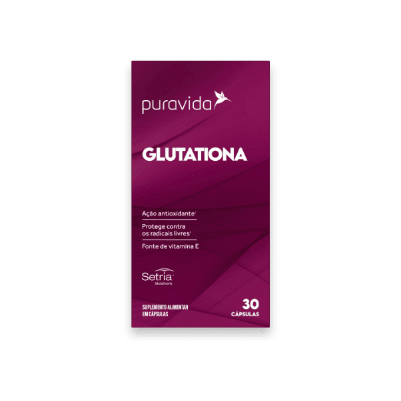 Glutationa Puravida - 30 Cápsulas | Antioxidante para Saúde e ...
