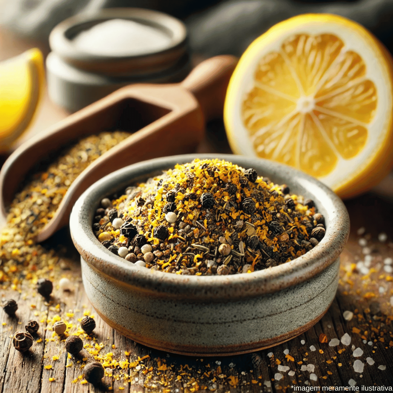 Lemon Pepper - 100g | Toque Cítrico e Picante para suas Receitas | Casa ...