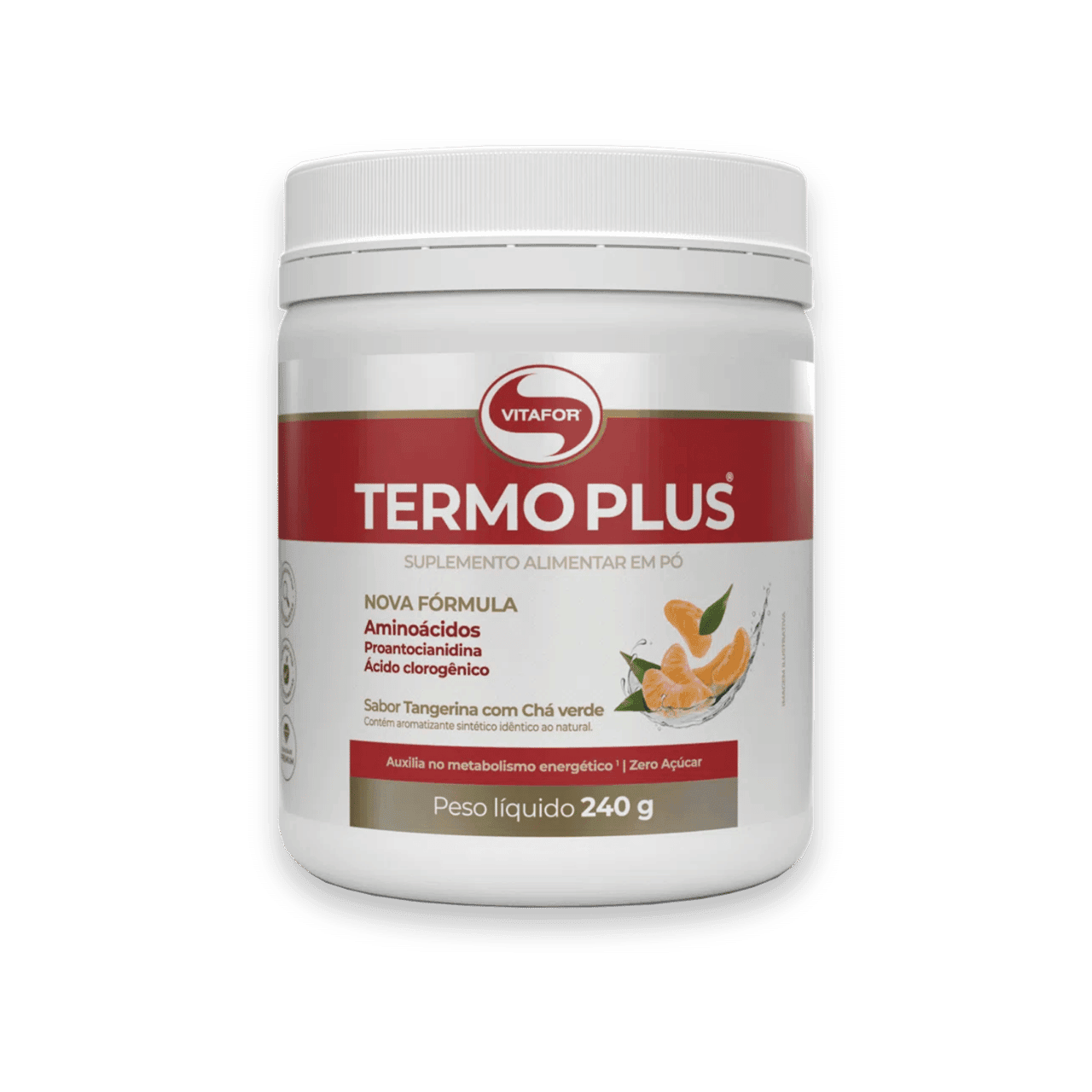 Termo Plus Vitafor - 240g | Pré-Treino | Casa Ômega