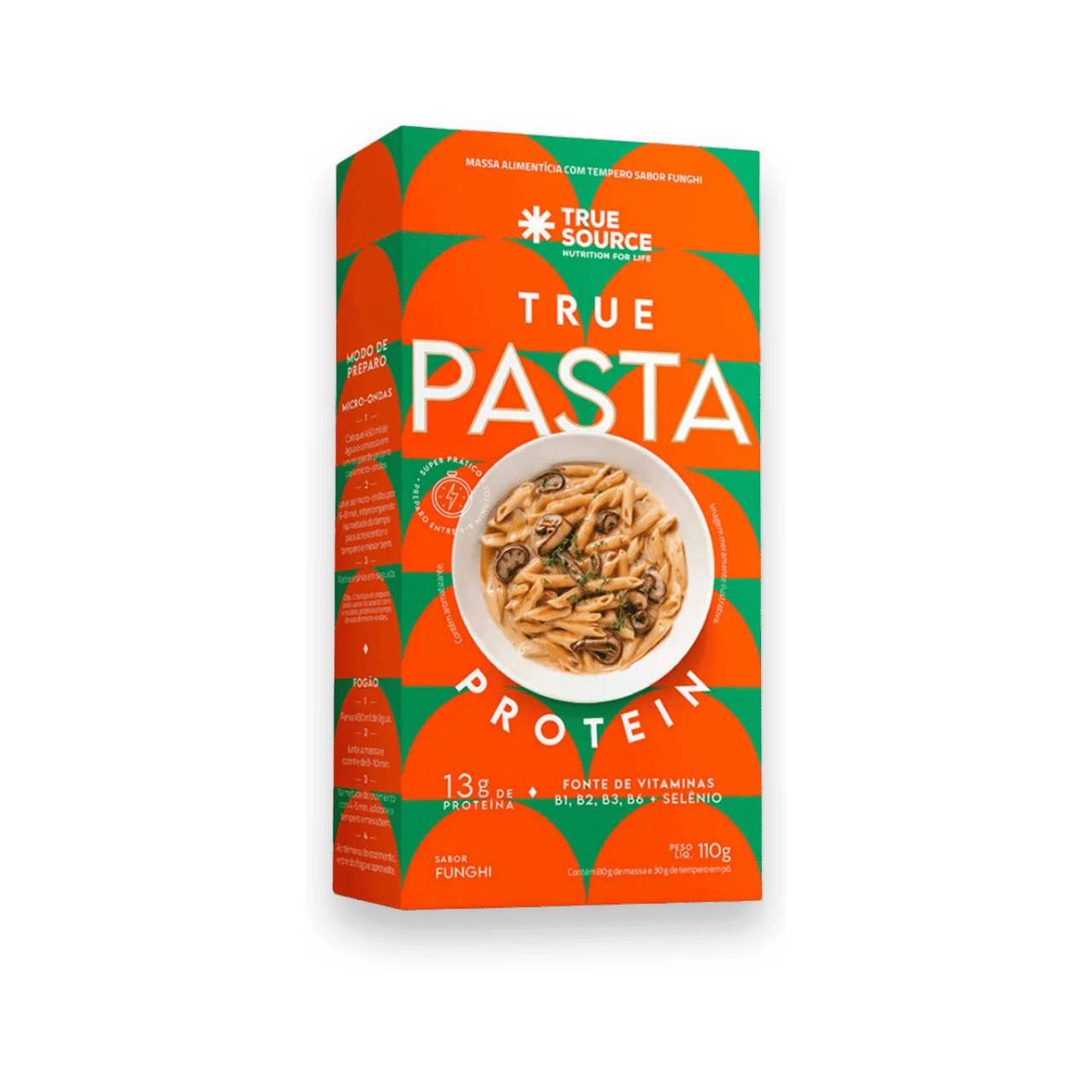True Pasta Protein - 110g | Massa Proteica | Casa Ômega