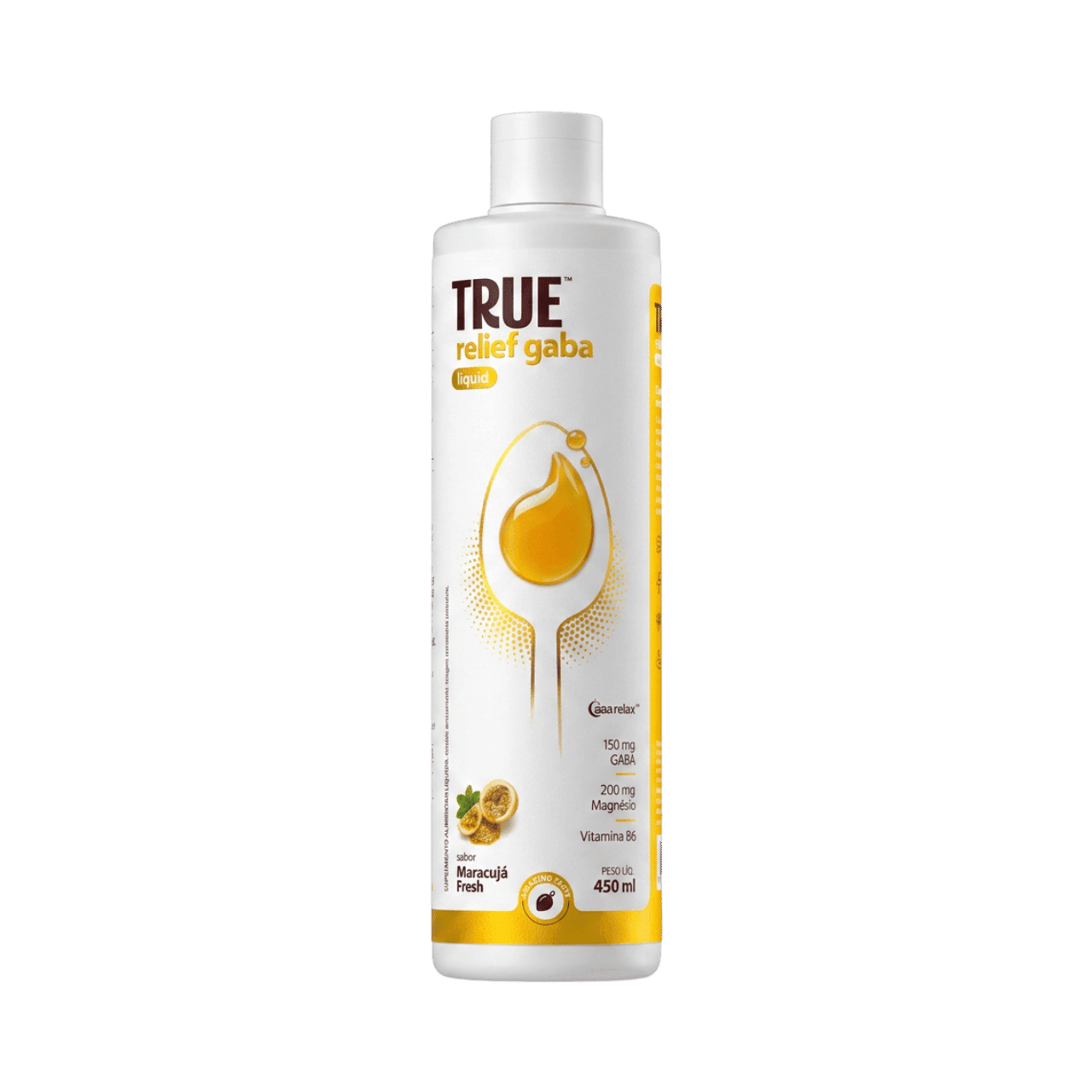 True Relief Gaba Liquid Maracujá Fresh True - 450ml | Casa Ômega