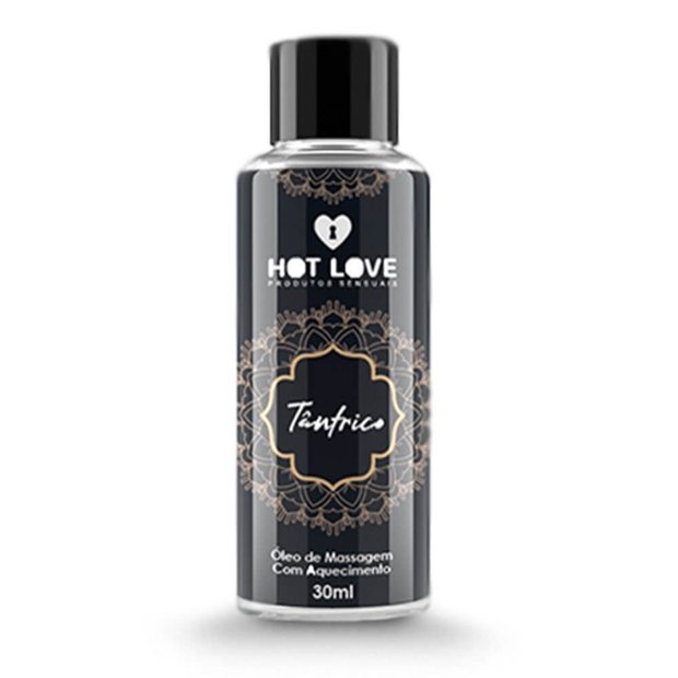 Óleo De Massagem Sensual Com Aquecimento Tântrico 30 Ml Hot Love Sex Shop Extravagance 6028