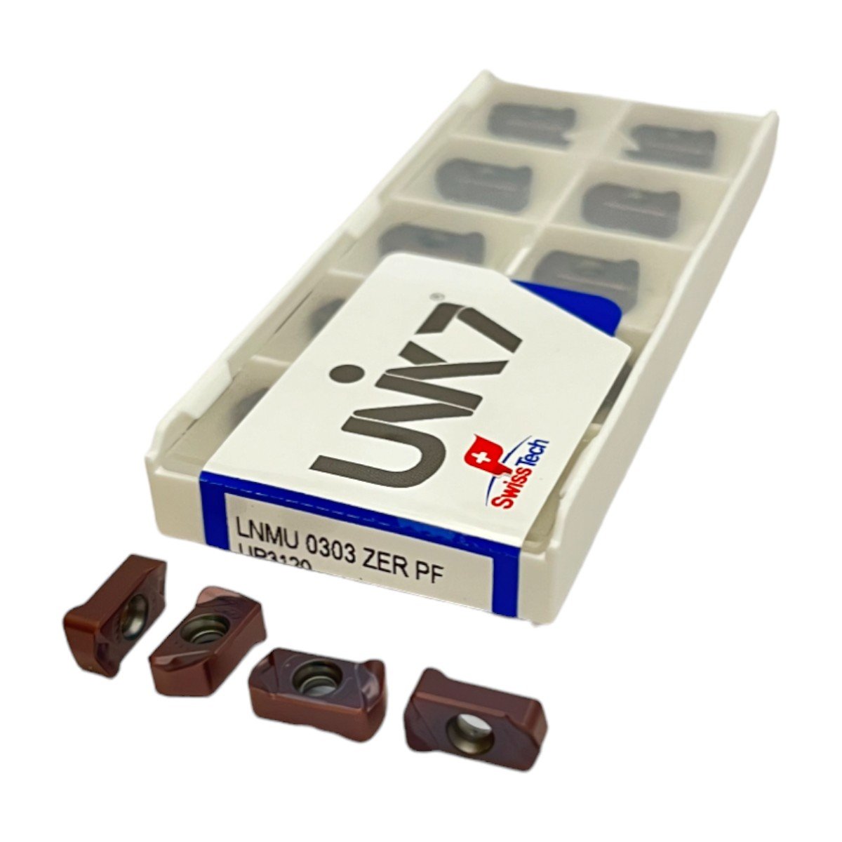 Inserto LNMU 0303 ZER PF UP3120 SwissTech | CF FERRAMENTAS